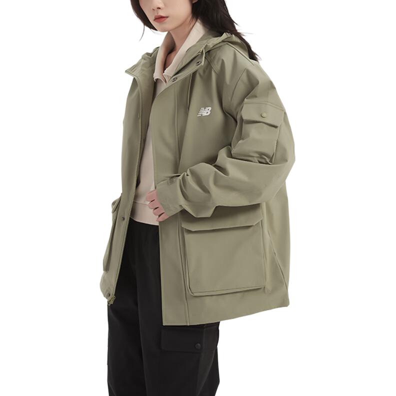 New Balance Спортивная коллекция Life Куртка Унисекс Зеленая AMJ51325-OLF