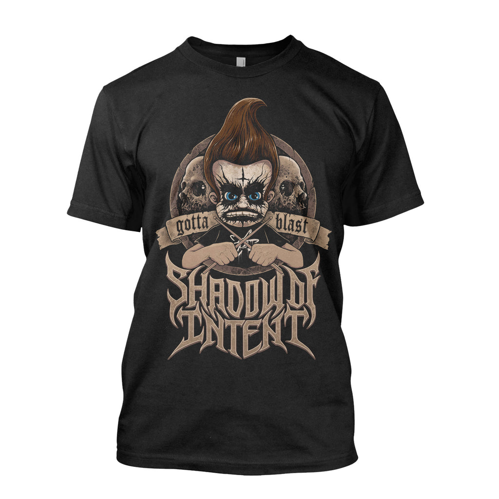 ZX Retro Shadow of Intent Band Graphic Cotton Tshirt Unisex Summer Short Sleeve Fashion Brand Tee Luxury Casual Vintage Retro Top
