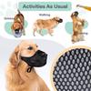 Adjustable Strap Dog Mouth Cover Anti-Bite Pet Mouth Mask Durable Mesh Dog Muzzle  Family Use