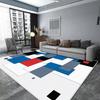 Modern Geometric Carpet Flannel Living Room Home Luxury Nordic Decor Home Large Area Mat Bedsdie Washable Bedroom Rug Lounge