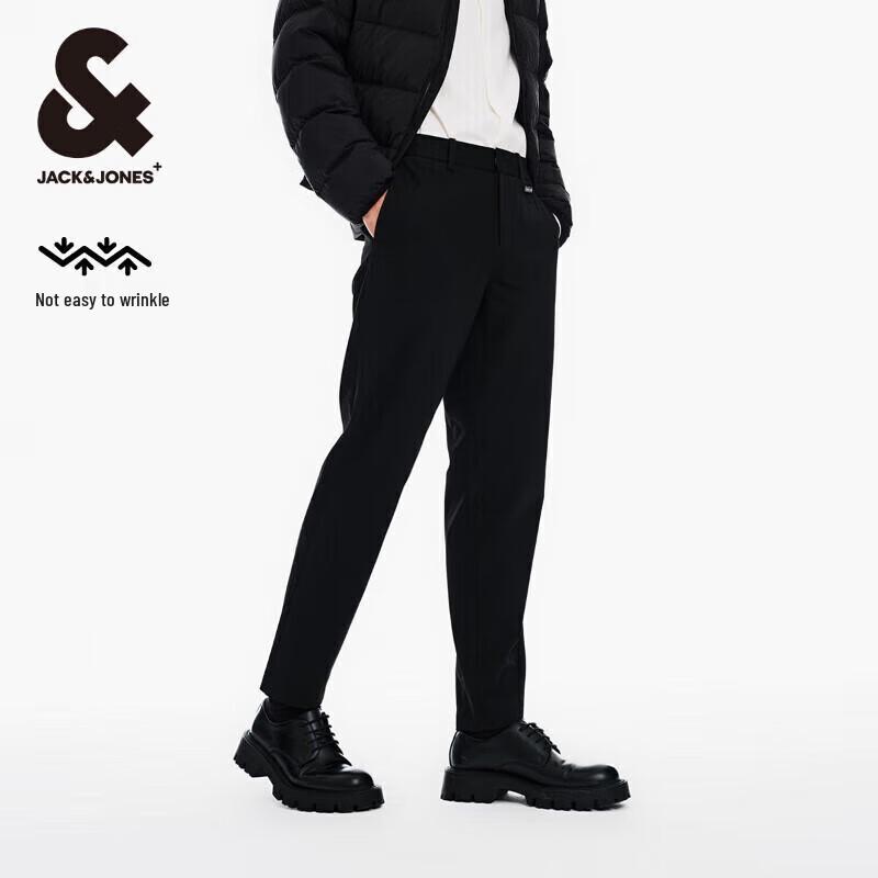 Jack&Jones Мужские прямые брюки бизнес-кэжуал с защитой от складок