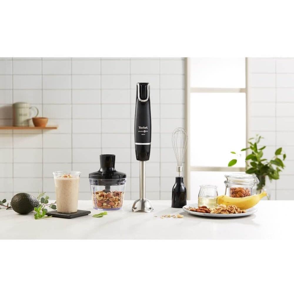 Tefal HB9438 InfiniForce Pro 3in1 Powerful Hand Blender 1000W Black