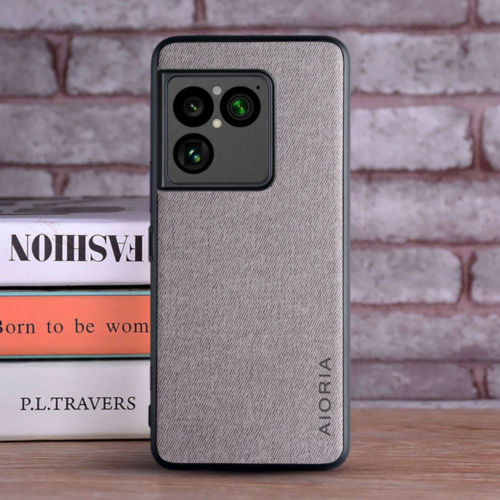 Case for Sony Xperia 1 VIII Textile Leather Fashion Soft TPU Hard PC 3 in1 material for Xperia 1 VIII Case funda Coqua