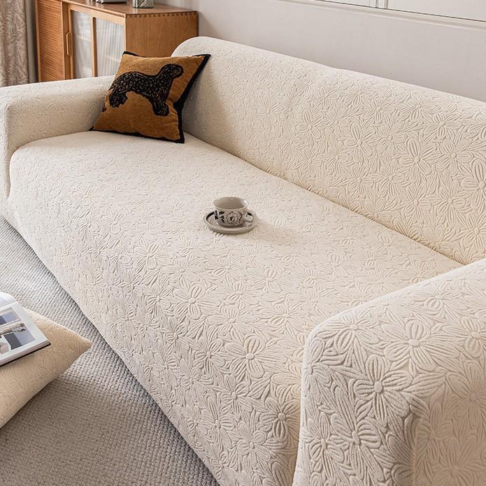 New Simple One Piece Elastic Sofa Cover  All Inclusive Universal Cover  Suitable for All Seasons  Anti Cat Scratch Sofa Cover Fabric