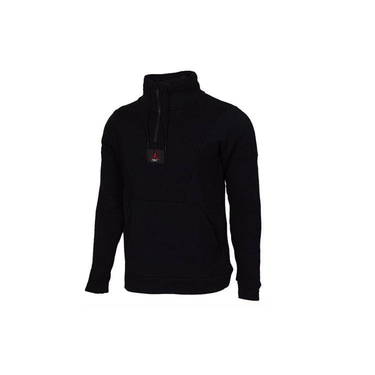 Jordan Half-Zip Sport Casual Sweatshirt Men Tops Black AV2293-010