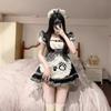 Maid Cosplay Costume Cute Soft Girl Anime Lolita Uniform 2D Anime Western-Style Dress