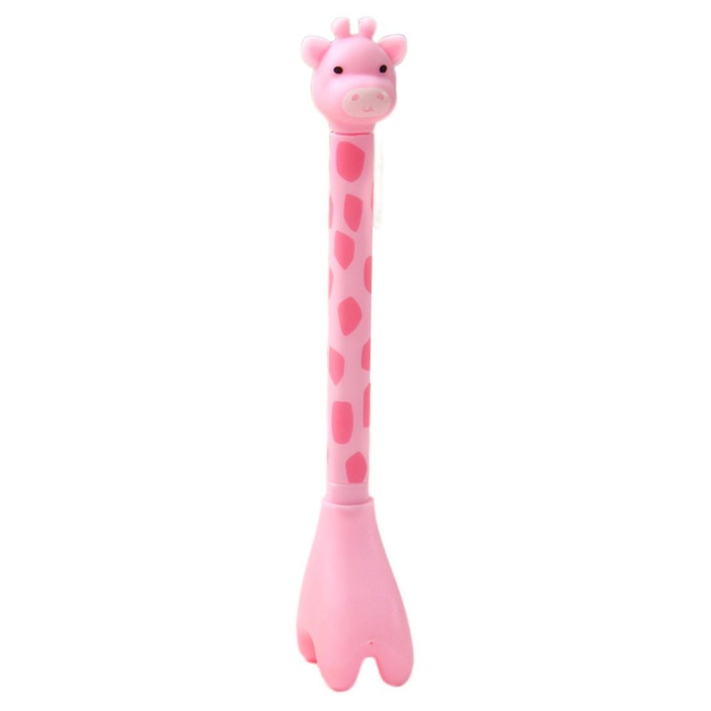 Pretty Aesthetic Giraffe Gel Pen Funny Cute Writing Pen Standing Giraffe Pen  School Office Supply