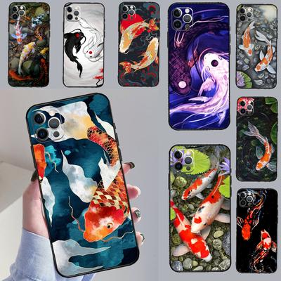 Рыба Кои Карп Для Huawei Nova 5T 9 10 SE 7i 8i 11i 12i Y73 Y72 Y61 Y91 Y60 Y70 Y90 P20 P30 P40 Lite Чехол
