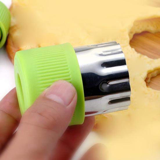 1 Set Embossing Mold Creative Shape Food Grade Smooth Edge Rustproof