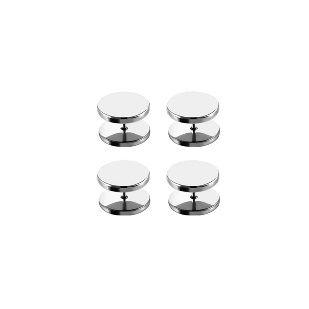 4pcs Seamless Spiral Buckle Clip Cuff Fastener Fashion Buttons for Sweaters Collars Fixing Clip Avoid Wardrobe Malfunction