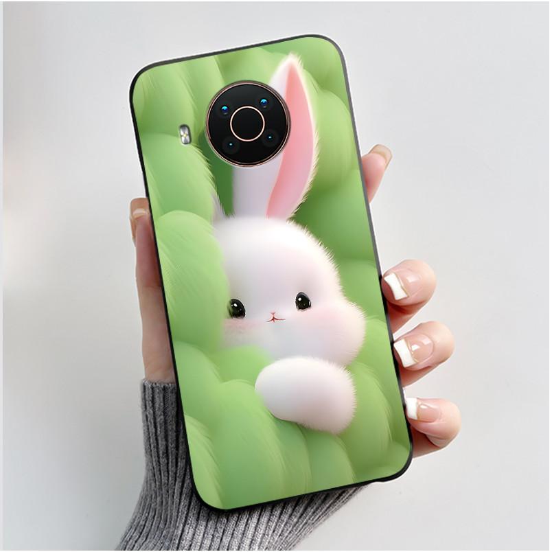Вирусный черный чехол для Nokia X20/Nokia X10 Модный узор 'Драконьи Родственники' Гелевый чехол для Nokia X100 Ударопрочный мягкий чехол