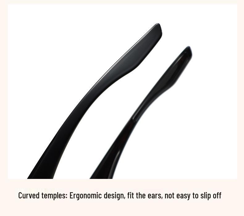 Женские ультралегкие поляризационные велоочки с полуободком - Для ношения поверх очков по рецепту, Накладные, Защита от УФ