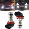 H11 H8 100w 6000k Led Driving Bulbs Superbright Car Accessories Fog Lights Durable Drl Daytime Running Lights Universal