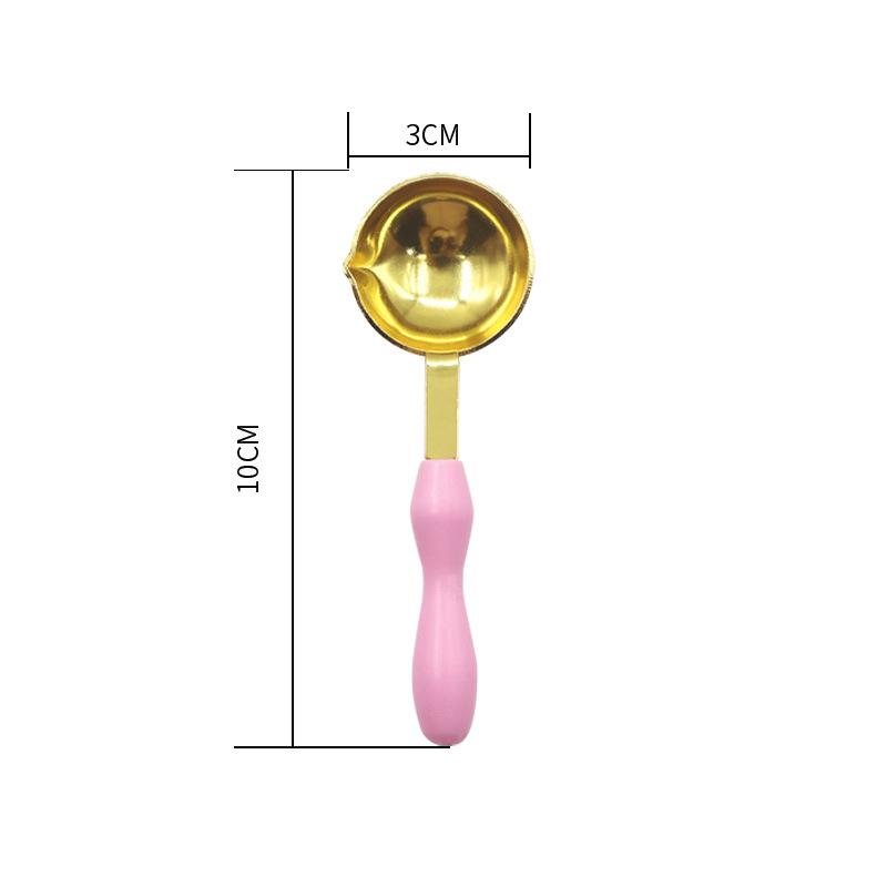 Набор старинных ложек для сургучной печати для конвертов - полный набор инструментов для новичков