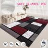 Скандинавские геометрические ковры для спальни, ковры большой площади для гостиной, нескользящий фланелевый коврик для гардеробной, прямоугольный мягкий ковер для отдыха