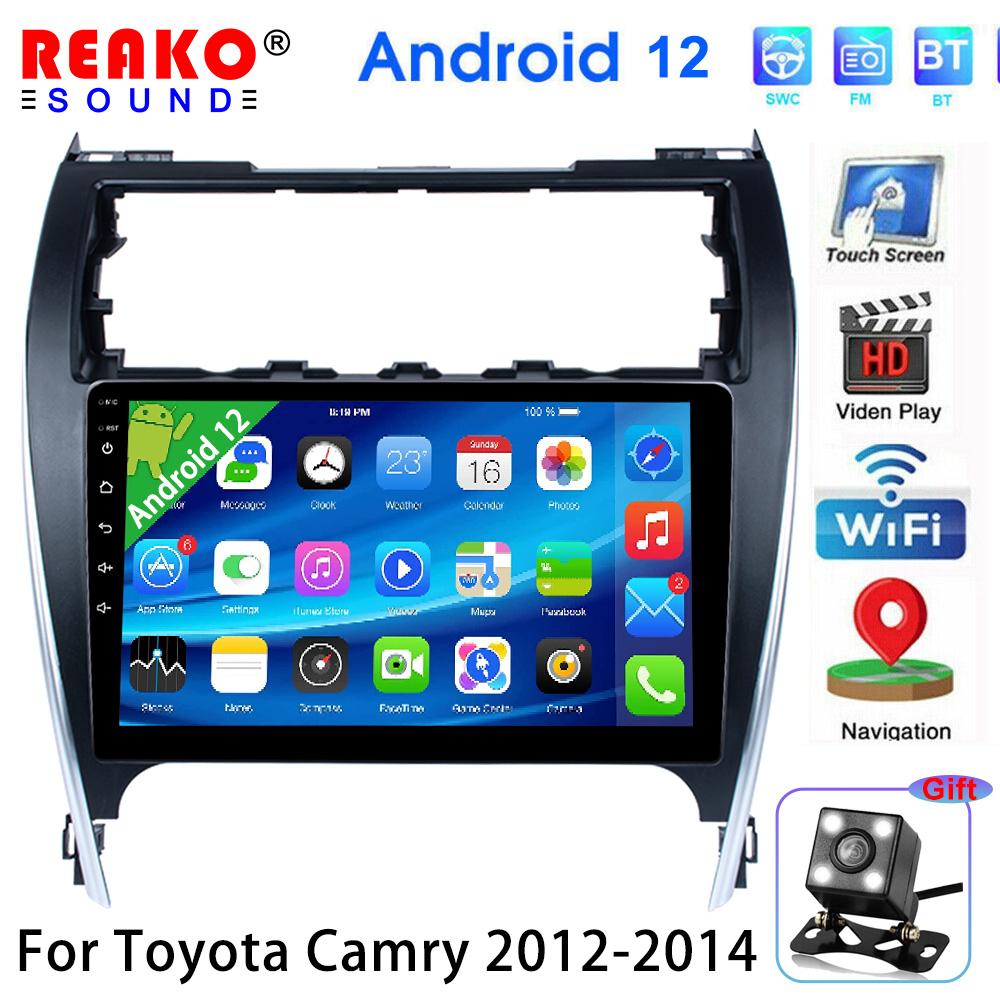 Android для Toyota Camry 7 XV 50 55 2012-2014 Автомобильный радиоприемник Мультимедийный видеоплеер GPS-навигация Wi-Fi DSP RDS