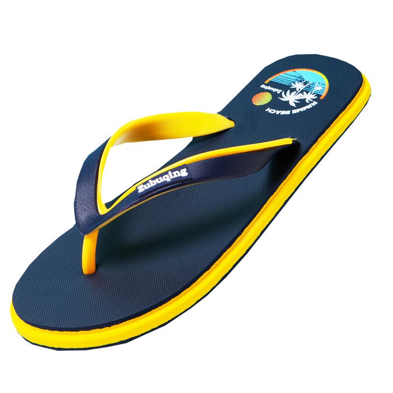 Мужские нескользящие уличные шлепанцы из ЭВА: Пляжные сандалии с защитой от запаха, износостойкие, амортизирующие