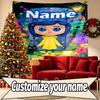 Custom Name Personalized Coraline Print Tapestry, Wall Art Decor, Bedroom, Dorm, Apartment, LivingRoom, Party Backdrop, Gift for Birthday