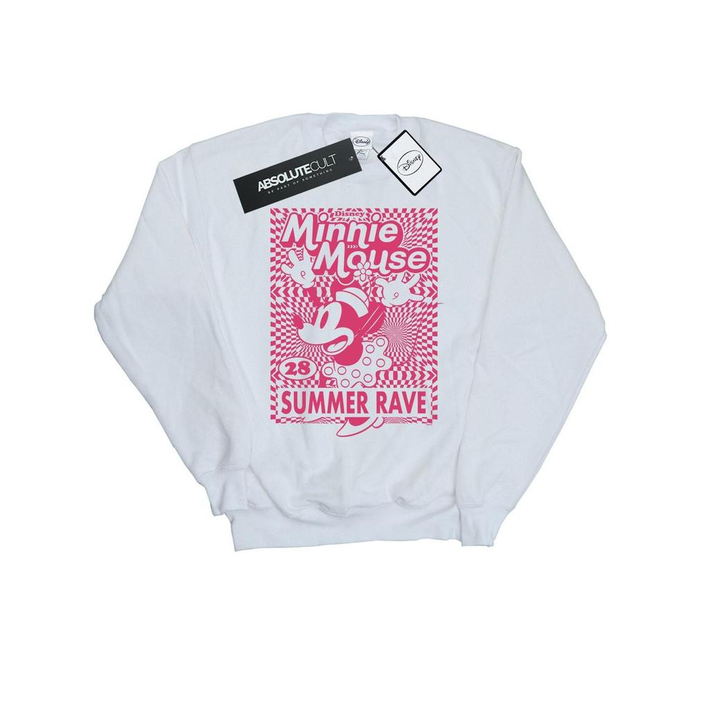 Disney Mens Minnie Mouse Summer Party Sweatshirt