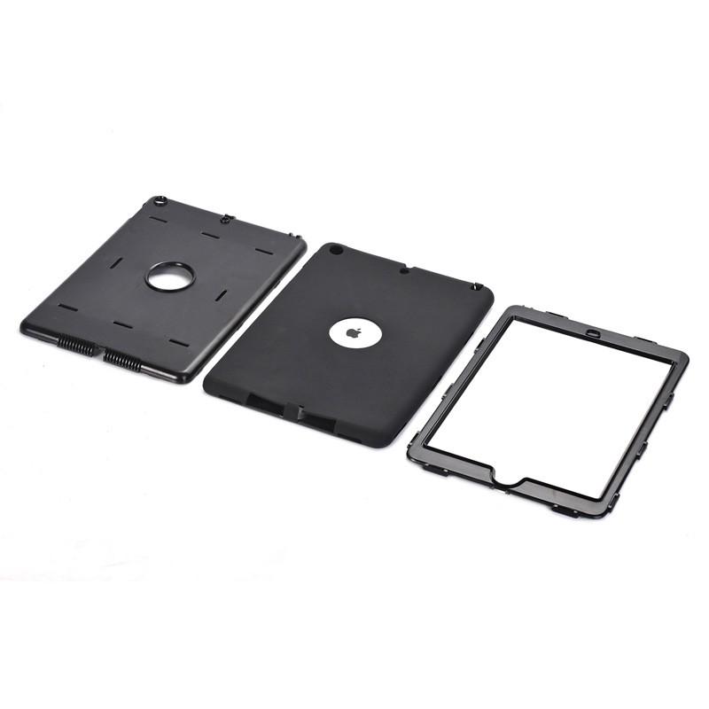 3in1 Shockproof Tablet Case IPad 9.7 6 Air2 Anti-fall SiliconePC Protective Cover