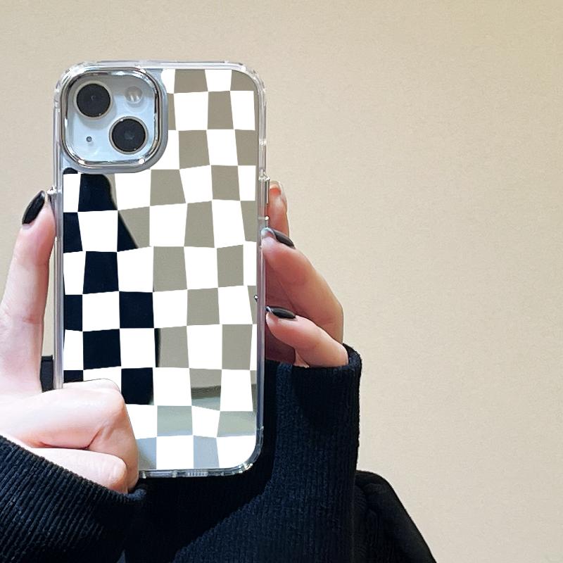 Зеркальный чехол для телефона Clouds Stars для iPhone 15 Pro Max, чехол для iPhone 11 16 12 13 14 Pro Max Plus XS, противоударный чехол-накладка Funda