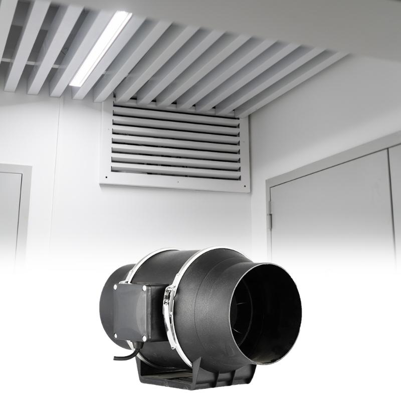 6" Plastic Ventilation Exhaust Fan Compact 150mm Plastic Ventilator Fan Simple Install for Improved Home Air Quality