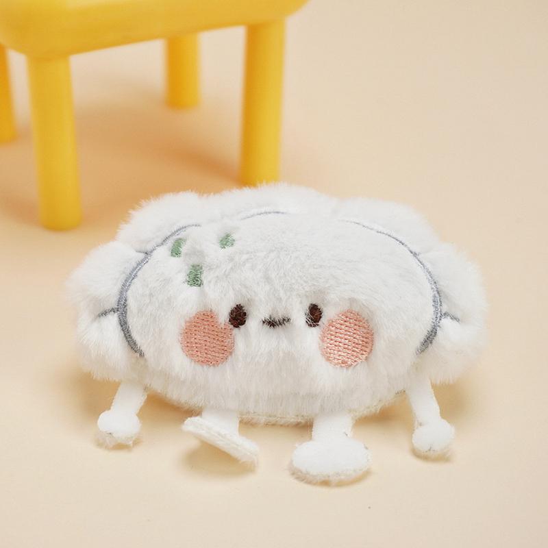 Милая игрушка-подвеска в виде сумки с едой, плюшевый брелок для суши вагю, суши нори, пельмени, приготовленные на пару, мягкая кукла, брелок для детей, подарок на день рождения