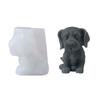 Dog Shaped Silicone Candle Molds Epoxy Resin Silicone Molds for Candle Soap Plaster Decorations Plaster Silicone Molds