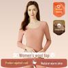 Women's Seamless German Wool Thermal Long-Sleeve Shirt, 2024 Autumn/Winter Collection