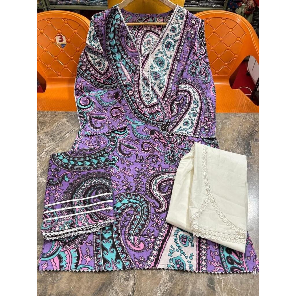 Индийский пакистанский топ-туника курта брюки вельветовый комплект женская праздничная одежда дизайнер Kurti VF-1888