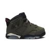 Air Jordan 6 Retro Toddler 'Olive' (Unisex) Medium Olive / Black / Sail / Univeristy Red Toddler Shoes CQ3567 200