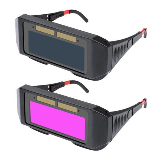 Очки сварщика защитные защитные очки для сварки с автозатемнением на солнечных батареях устойчивые к ультрафиолетовому излучению легкие удобные очки для сварщика