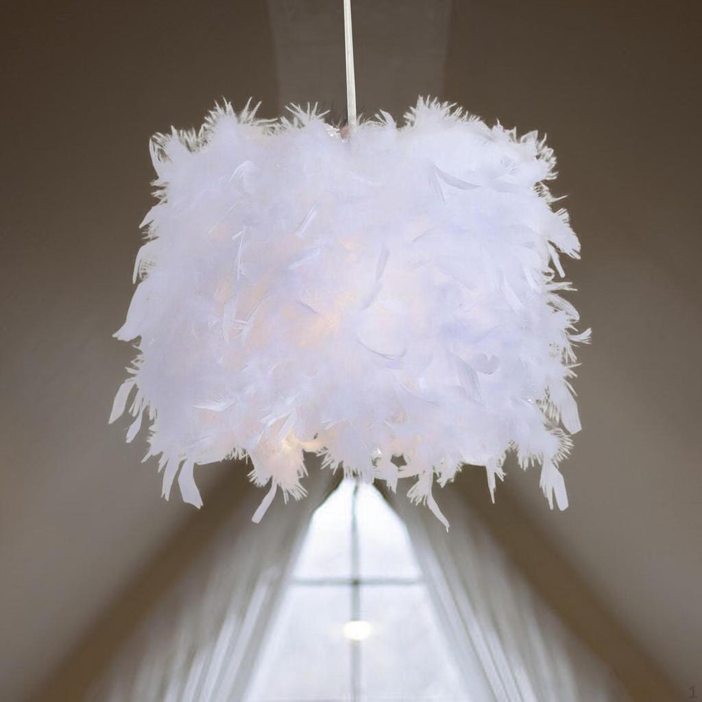 Lamp Shade Hanging Light Fixture for Modern Home Lighting In Living Room or Party