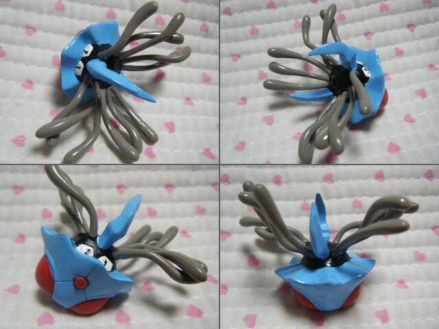 Takara Tomy 3D Encyclopedia 2 Figures Production Pokémon Pokémon Vol. (3 figures Tentacool, Tentacruel, Magikarp) @Early