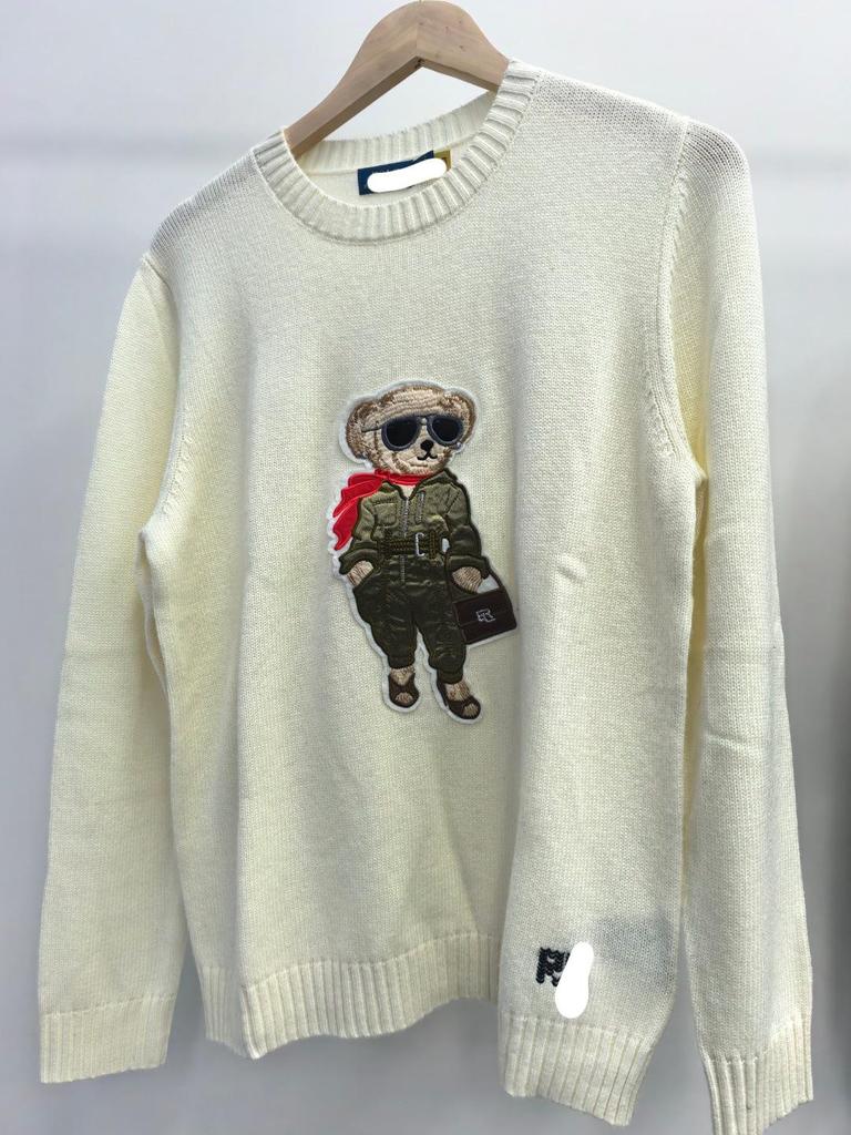 Женский высококачественный шерстяной кашемировый свитер «Тедди», Осень/Зима 2025