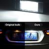 2 шт. Canbus светодиодный номерной знак лампы для Peugeot 106 1007 207 307 406 407 508 для Citroen C2 C3 C5 C6 C8 авто лампа