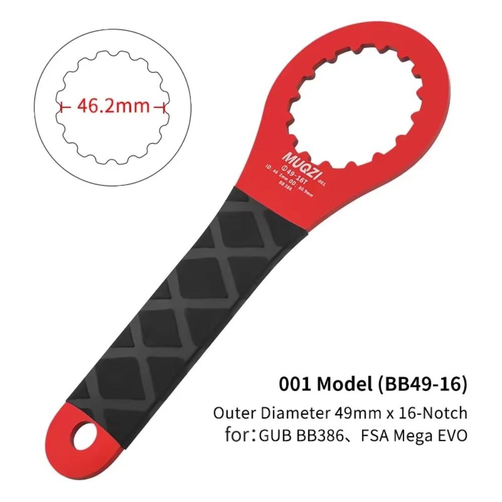 Soft Grib Bottom Brackets Wrench 39/41/44/46/49/52mm Bottom Bracket Tool BB Wrench MTB Bike