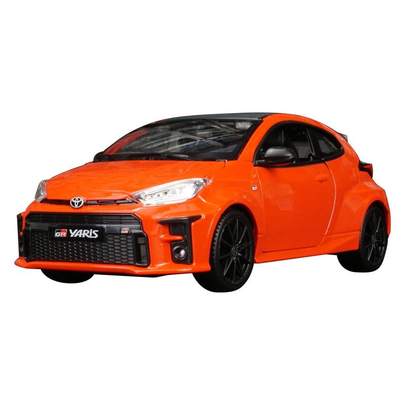 Maisto 1/24 GR Toyota Yaris Alloy Car Model Diecasts Metal Vehicles Car Model High Simulation Miniature Scale Childrens Toy Gift
