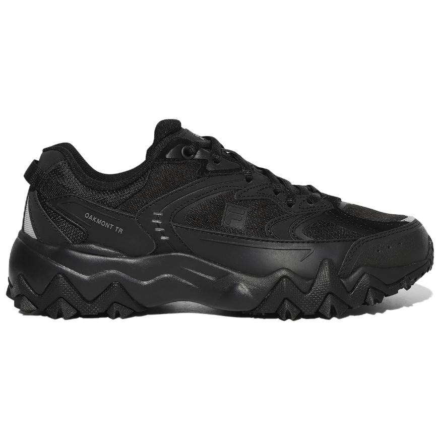 Fila Oakmont Comfortable Versatile Low-Top Casual Shoes Unisex Sneaker Black 1RM02903G001