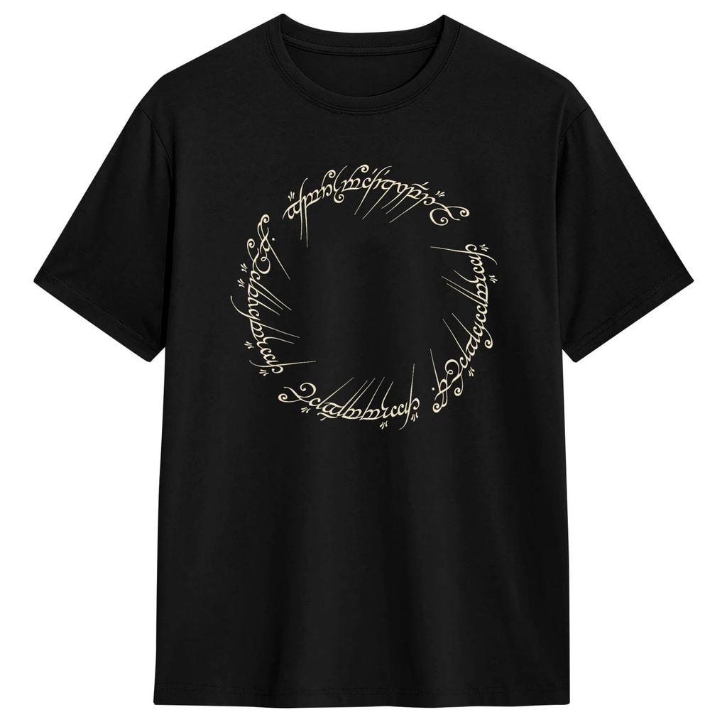 LOTR Tower of Mordor Unisex T Shirts Humor Tees Short Sleeve Crew Neck TShirts Cotton Adult Clothing