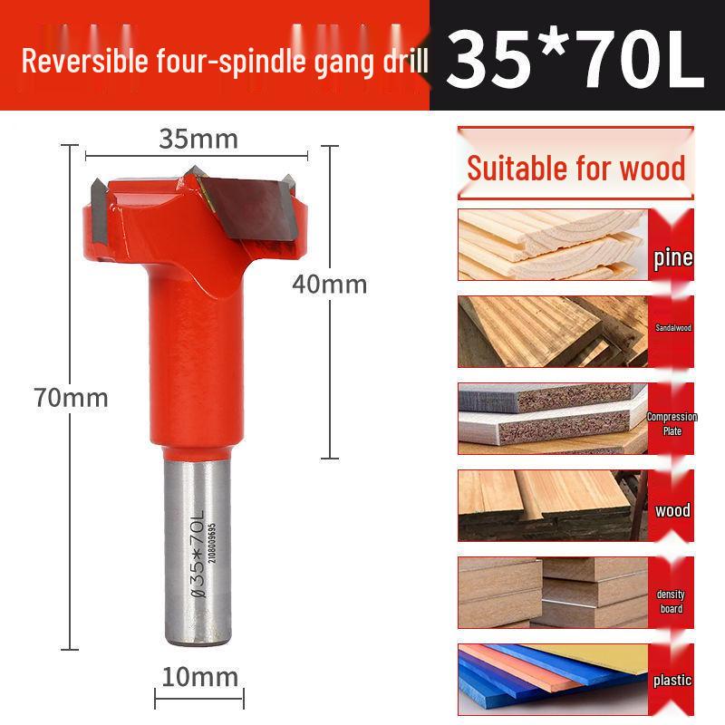 12 мм Фрезерная фреза для сверления боковых отверстий по дереву, пробойник для отверстий