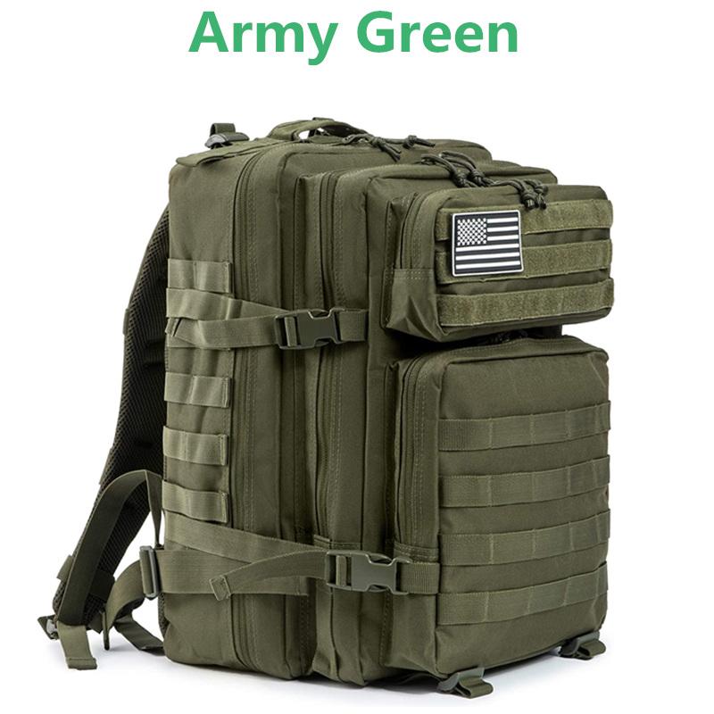 Camouflage Army Backpack Men Military Tactical Bags Assault Molle Backpack Hunting Trekking Rucksack Waterproof Bug