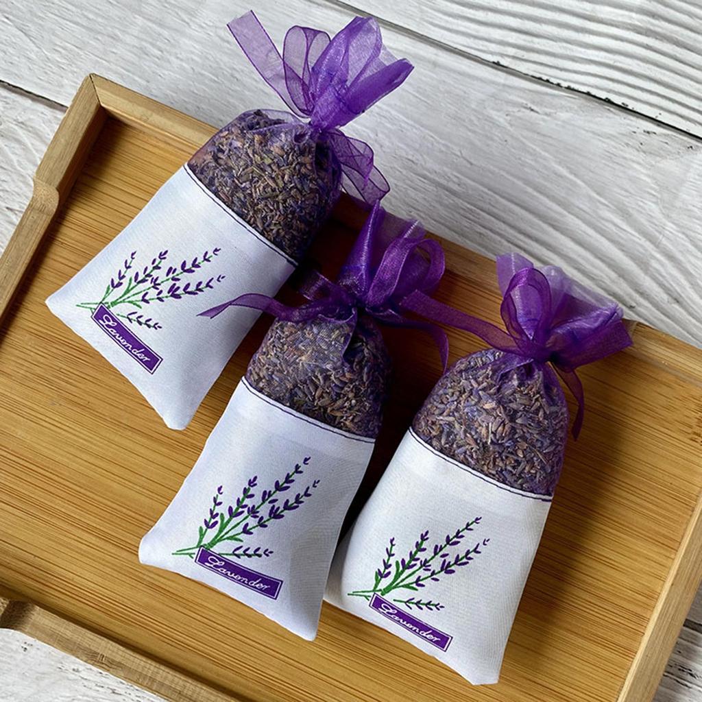 Dried Lavender Flowers Bags Scented Sachets Bag Empty Pouches for Closet Freshening Pack of 20