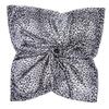 Leopard Print Lady Hair Shawl Wrap 90cm Female Neckerchief Elegant Women Square Scarf