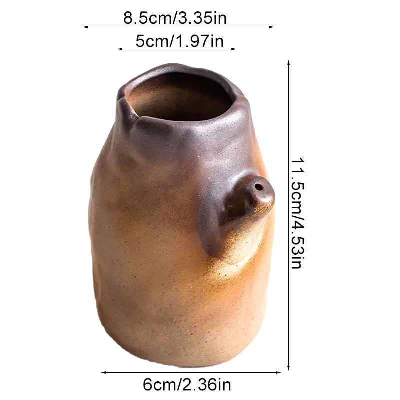 1 шт. Украшение сухоцветов Цветочная гидропоника Зеленые растения Делают старые вазы Керамическая ваза