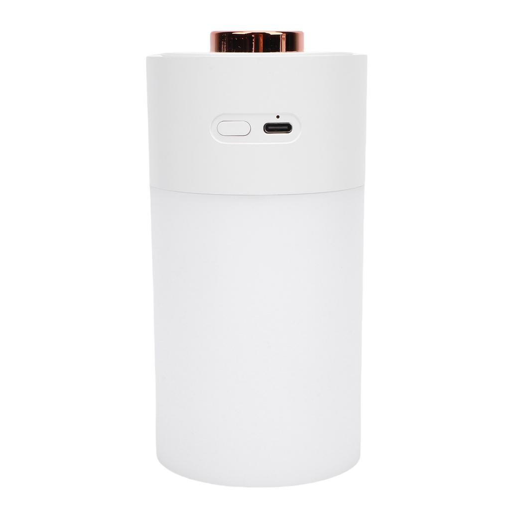 Colorful Humidifier 300ml Large Capacity Quiet Cool Mist Small Desk Humidifier for Travel Car