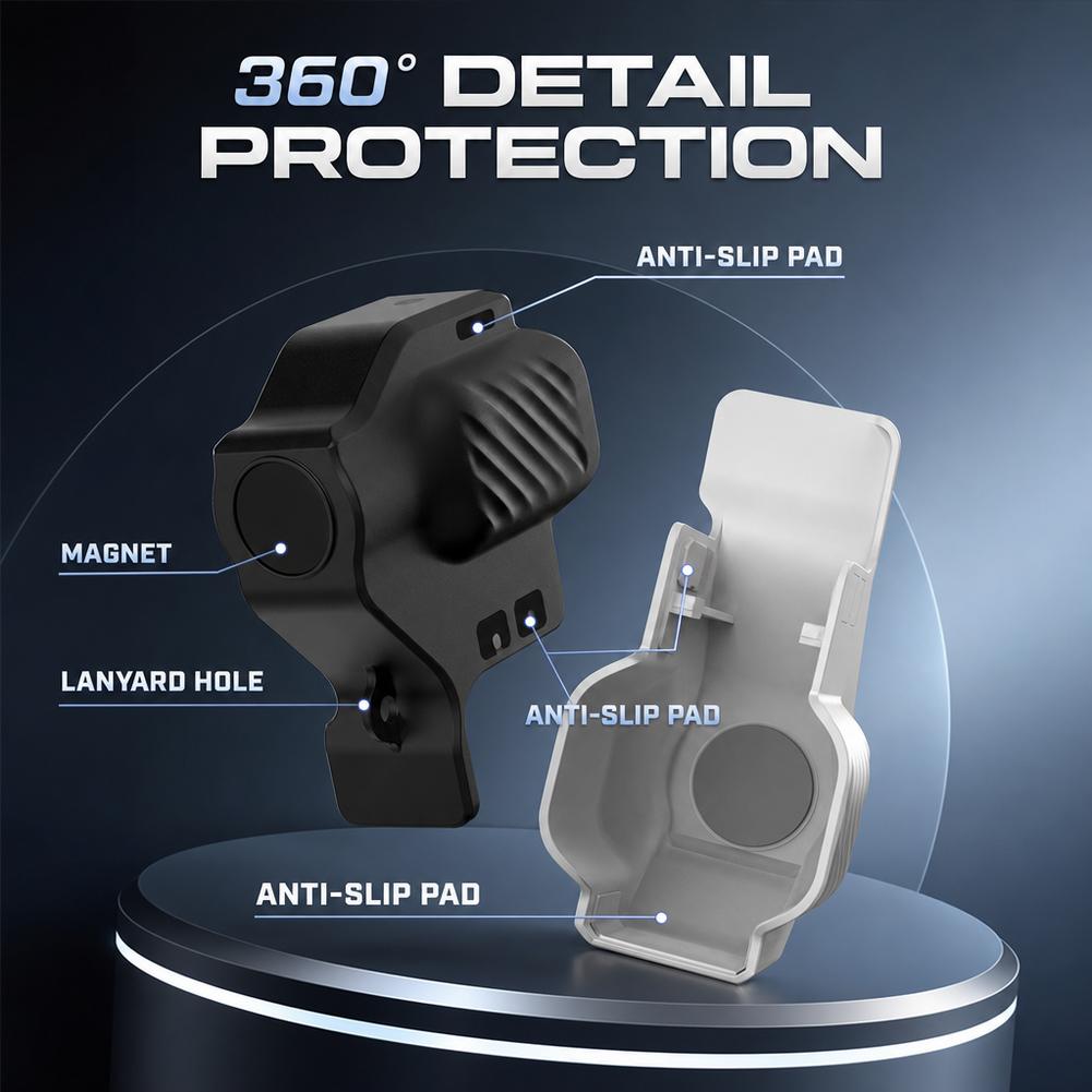 For Magnetic Gimbal Protective Cover For DJI Pocket 4P Full Package Pan Tilt Anti Drop Protective Shell Anti Scratch Rubber Pad