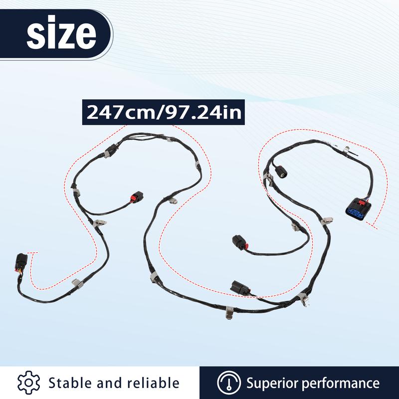 68261975AC 1pc Front Fascia Wiring Harness Compatible for Jeep Gran Compatible for Cherokee 2016-2019 2.0L 3.6L 5.7L