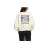 Adidas Neo Solid Color Letter Print Pattern Pullover Sweatshirt Women Sweatshirt White HN2314