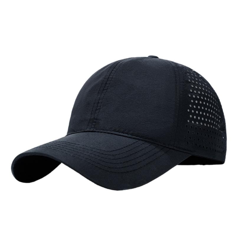 Быстросохнущая бейсболка с вентиляцией, удобная кепка-snapback для хайкинга, бега, езды на велосипеде, унисекс для женщин и мужчин